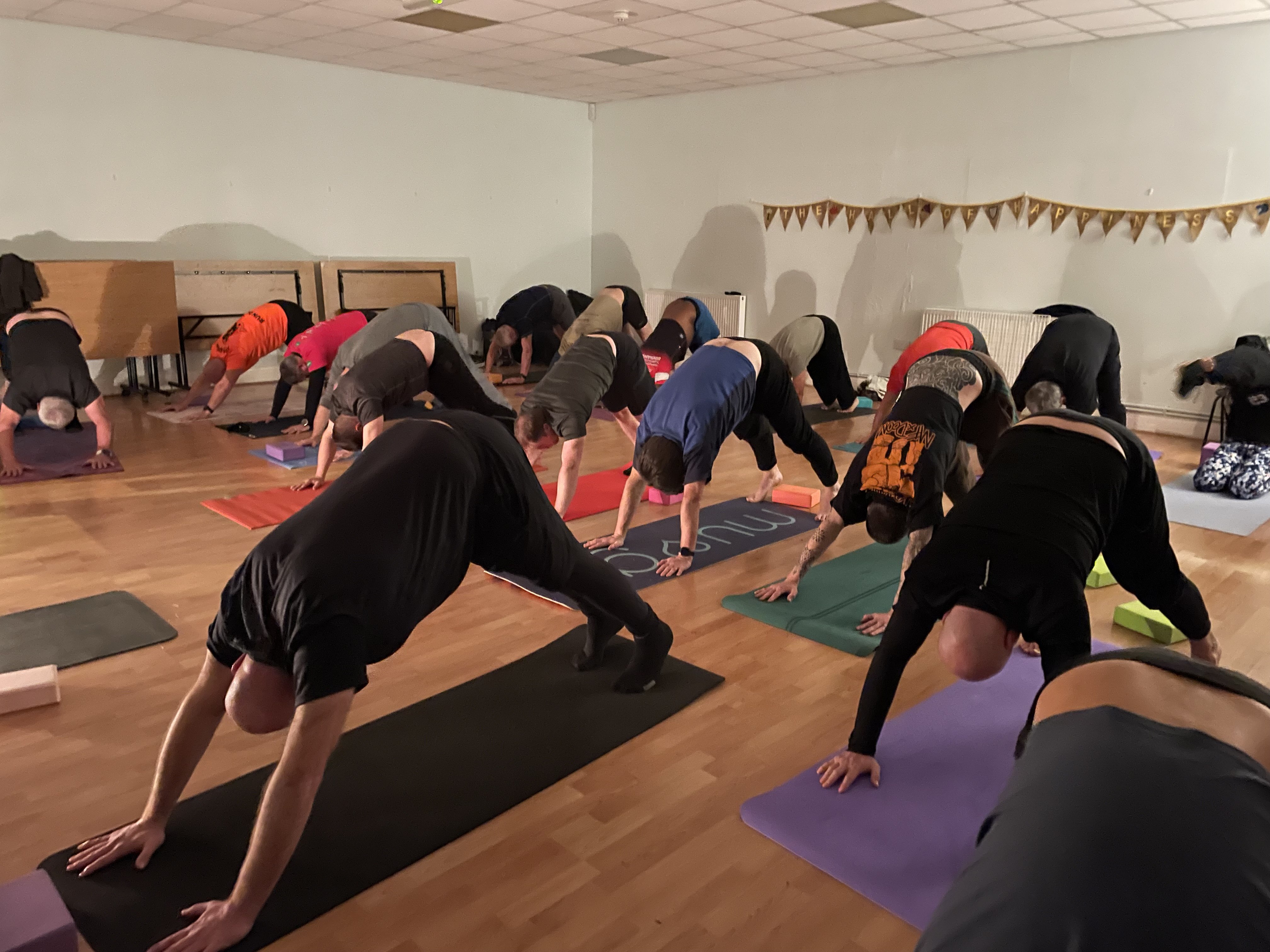 Men on the mat for Movember